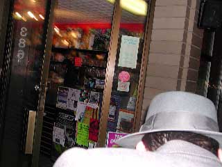 A Gramercy Riff gangmember ducks a shot.