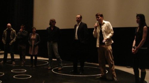 The post-movie q&a with the directors.