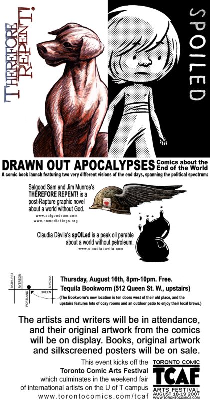 Drawn Out Apocalypses webflyer