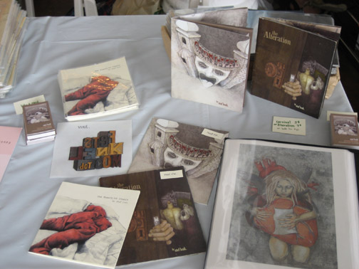 your average book fair display